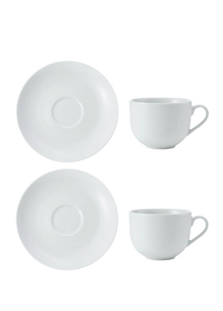 MKCHTCUPPK2 Chalk Porselen 2'li Çay Fincan Seti