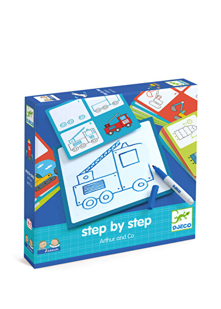 Arthur and Co Step by Step Drawing Game