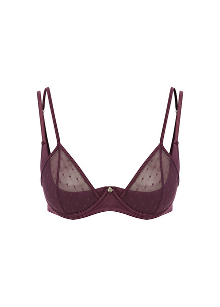 Matilda Damson Burgundy Recovery Bra
