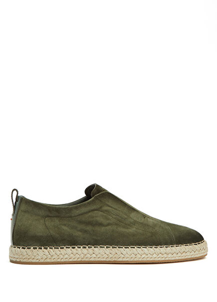 Vic Haki Erkek Süet Sneaker