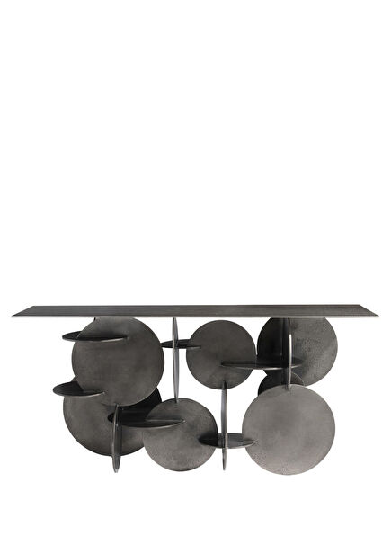 Tribus Silver Aluminum Dresser