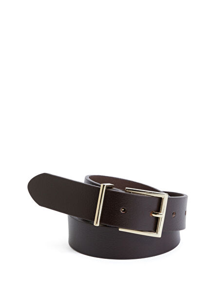 Brown Women's Leather Belt