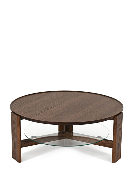 Dark Oak Coffee Table with Vasso Glazing