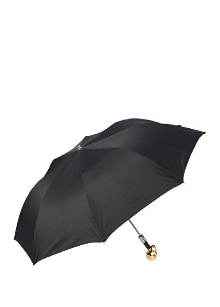 Black Gold Color Skull Figure Umbrella 95 cm
