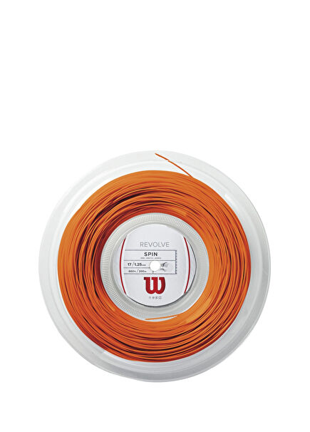 Revolve 17 Reel Orange Tennis String WRZ906300