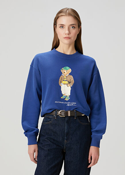 Polo Bear Blue Sweatshirt