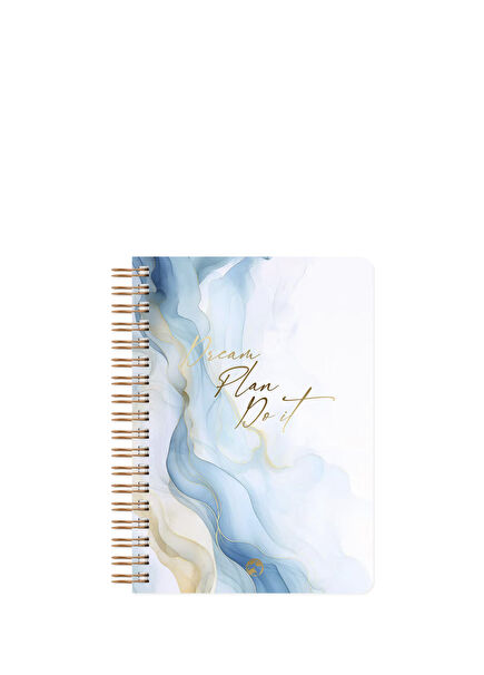 Marble Lined Dream Spiral Notebook