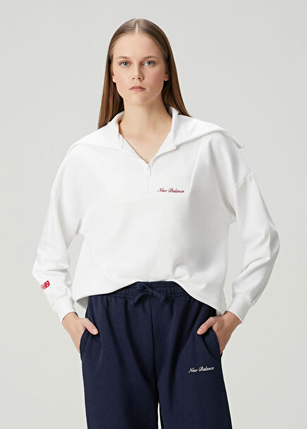 Beyaz Sweatshirt