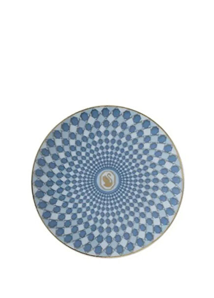 Signum Azure Blue Porcelain Plate