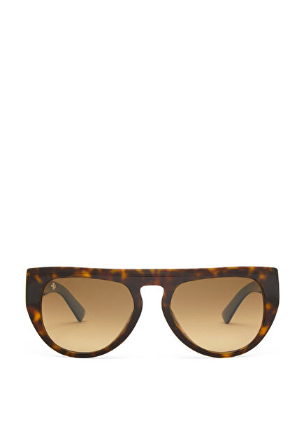 Brown Unisex Sunglasses
