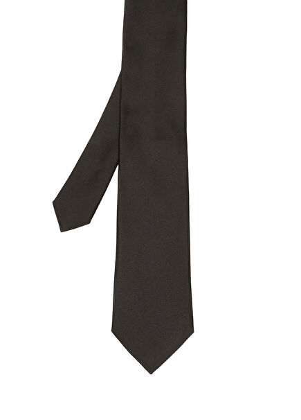 Black Silk Tie
