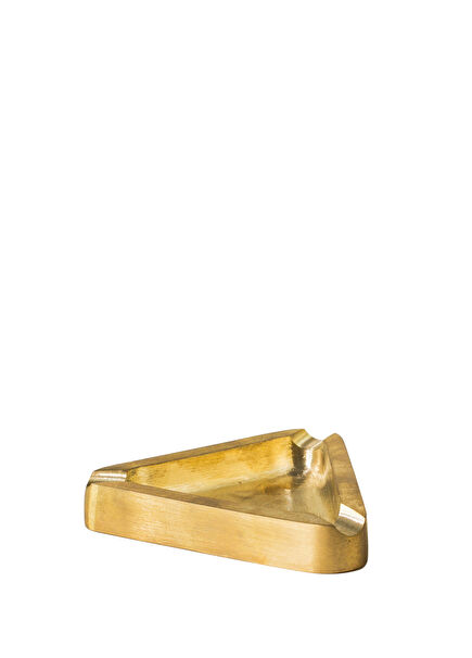 Brass Triangle Ashtray