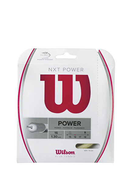 Nxt Power 17 Natural Tennis String WRZ941700