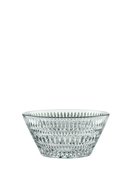 Ethno Yeşil Cam Kase 16 cm