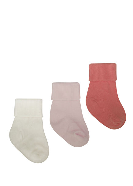 Colorful Newborn Unisex Baby 3-Piece Socks Set