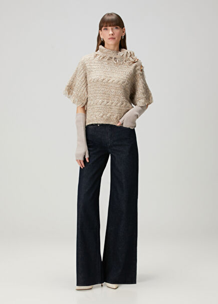 Lemony Loose Fit Navy Blue Jeans