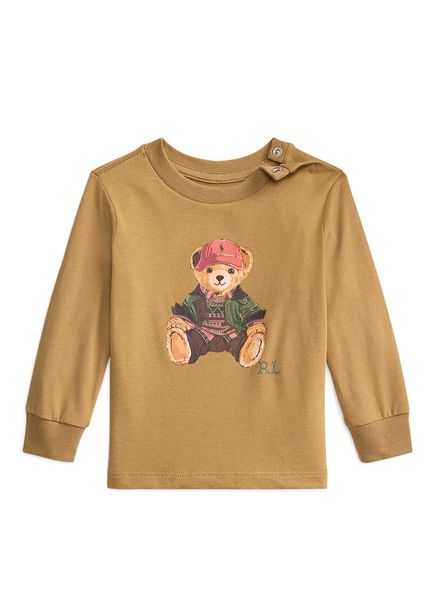 Bej Erkek Bebek T-shirt