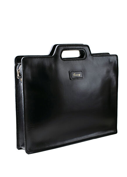 Black Leather Briefcase