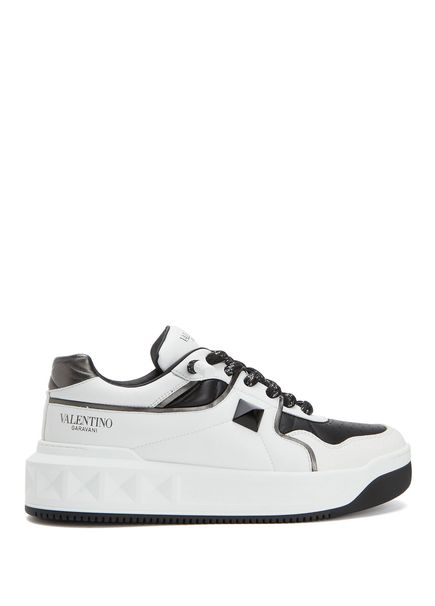 One Stud Xl Black White Men's Leather Sneaker