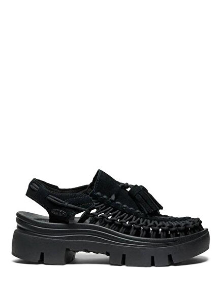 UNEEK PLT Tassel Black Unisex Sandals