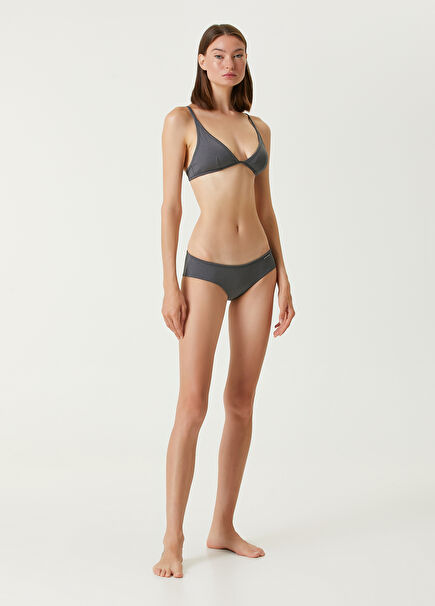 Dark Grey Bikini Bottoms