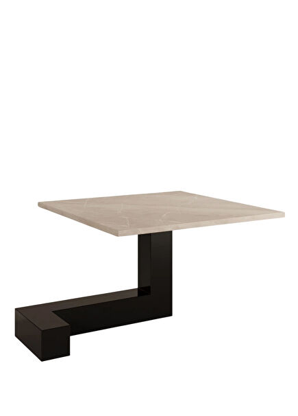 De Stijl Mermer Tablalı L Orta Sehpa