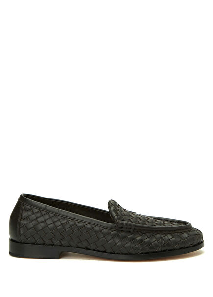 Brown Women's Leather Loafer