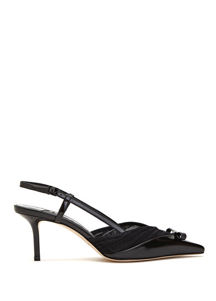 Afia Black Heeled Shoes