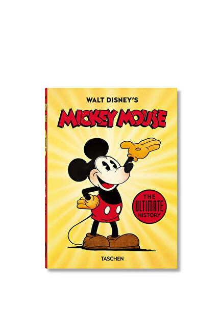 Walt Disneys Mickey Mouse The Ultimate History Yabancı Dil Sanat ve Mimari Kitabı
