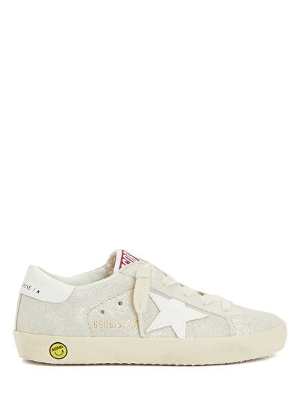 Super Star White Unisex Kids Leather Sneaker
