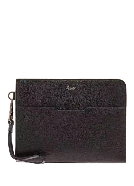 Black Leather Document Holder