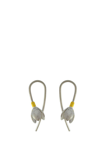 Snowdrop Branch 925 Sterling Silver Women's Earrings