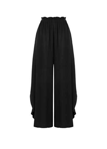 Soho Loose Fit Women's Pants with Black Slits