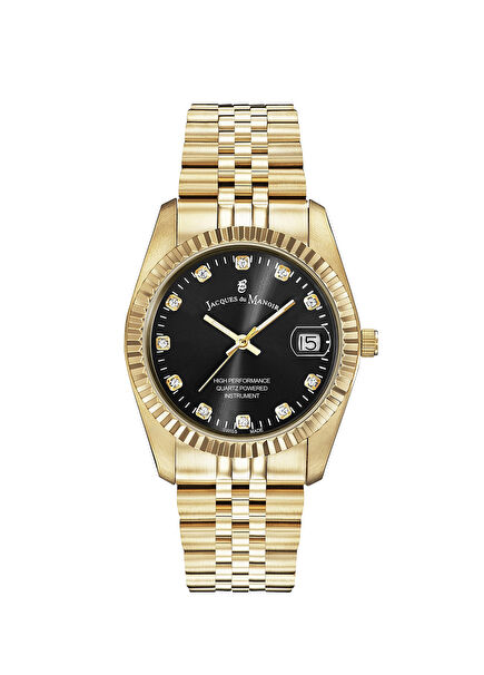 NRO 21 Gold Colored Women's Wrist Watch