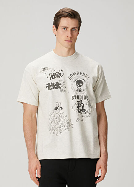 Varsity Bear Printed T-Shirt