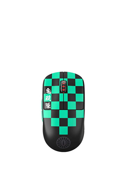 X2 v2 Demon Slayer Tanjiro Kablosuz Size 2 Medium Simetrik Gaming Mouse PX222TJ