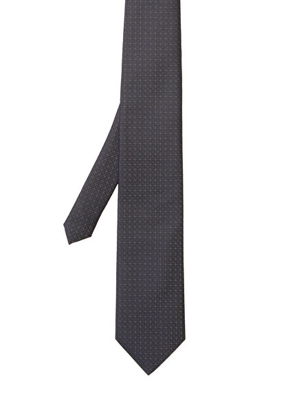 Grey Jacquard Tie