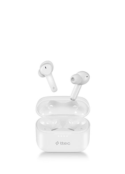 AirBeat Play TWS Bluetooth 5.0 Kulak İçi Beyaz Bluetooth Kulaklık 2KM135B