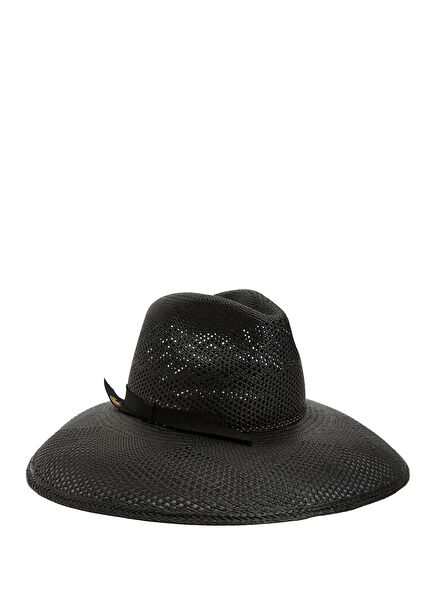 Sophie Black Women's Straw Hat