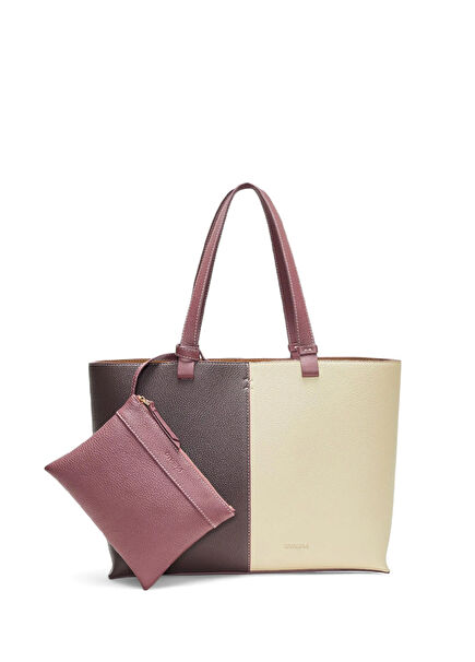 Hebe Burgundy Women's Leather Bag