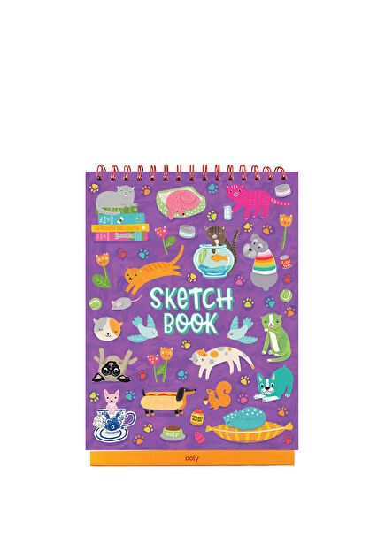 Sketch & Show Pets At Play Dik Duran Telli Resim Defteri