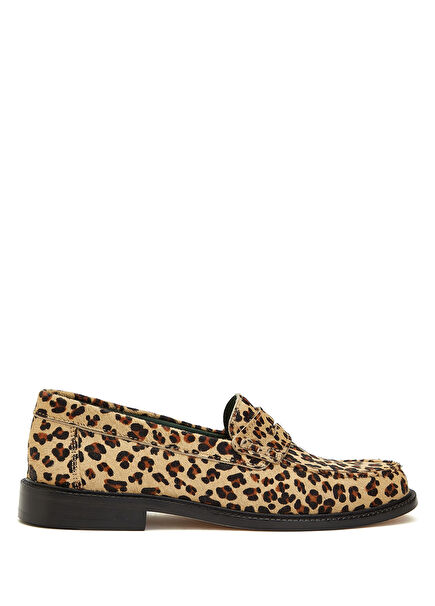 Leopar Erkek Deri Loafer