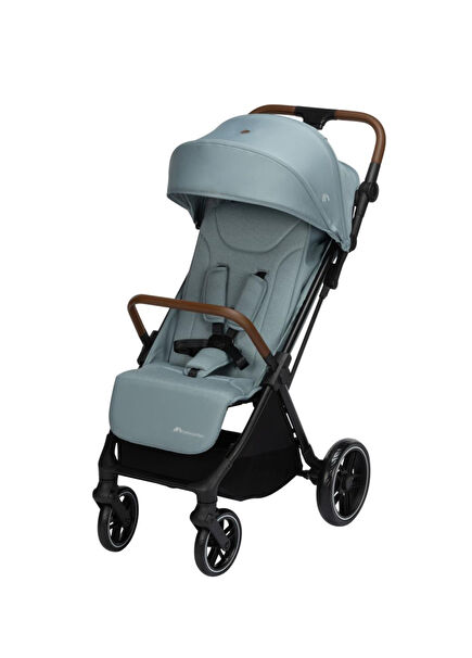 Indra Mineral Blue Auto-Folding Compact Baby Stroller