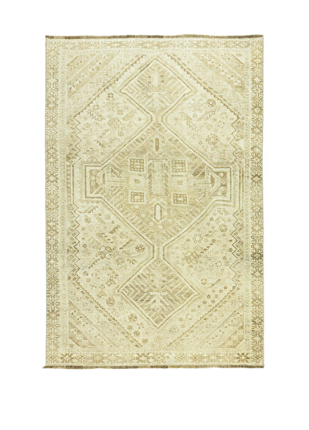 Mardius Pastel Renkli Yün Vintage Halı 139 x 196 cm