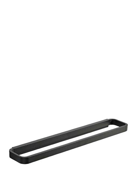 Rim Siyah Duvara Monte Havlu Askısı