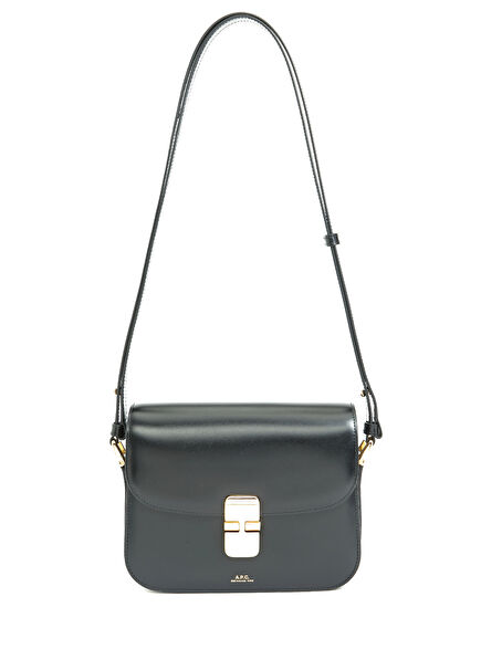 Grace Siyah Kadın Deri Omuz Çantası