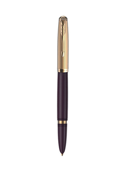 2123517 PK 51 Deluxe Plum GT 18K M Fountain Pen