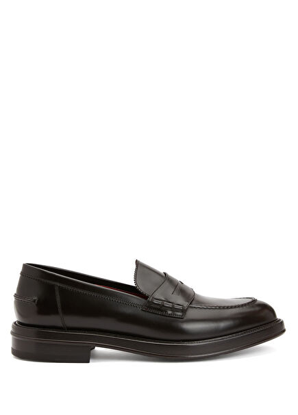 Brown Men's Leather Loafer