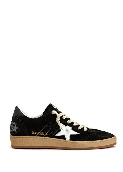 Ballstar Siyah Kadın Deri Sneaker