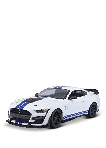 2020 Mustang Shelby GT500 1:18 White Model Car